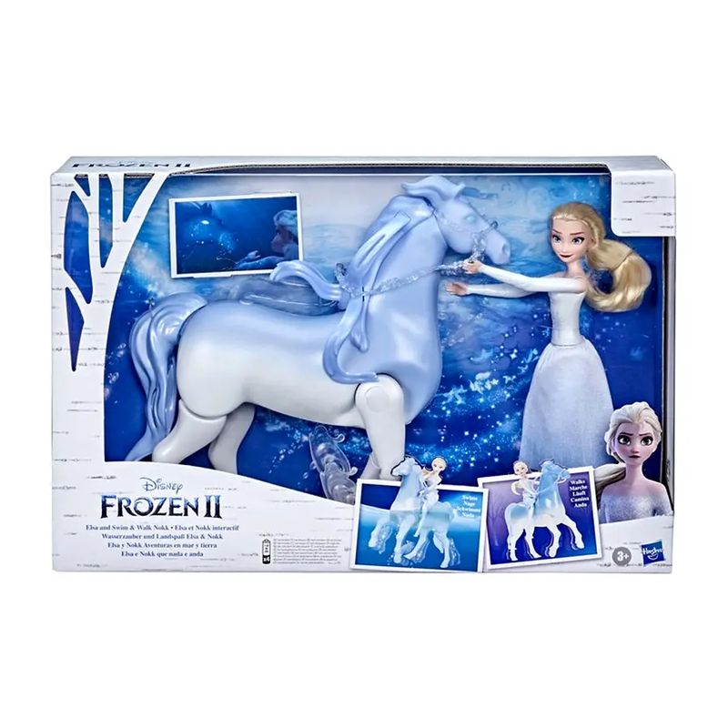 HASBRO - ELSA Y NOKK AVENTURAS EN MAR Y TIERRA FROZEN 2