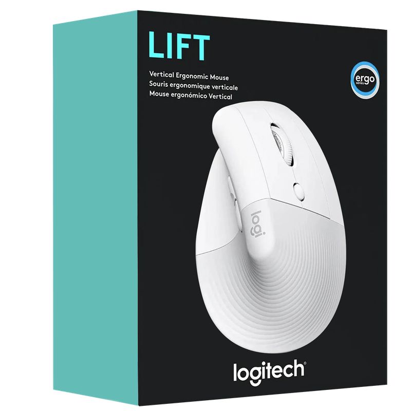 LOGITECH - MOUSE LOGITECH VERTICAL LIFT BTUSB BLANCO 910-006469