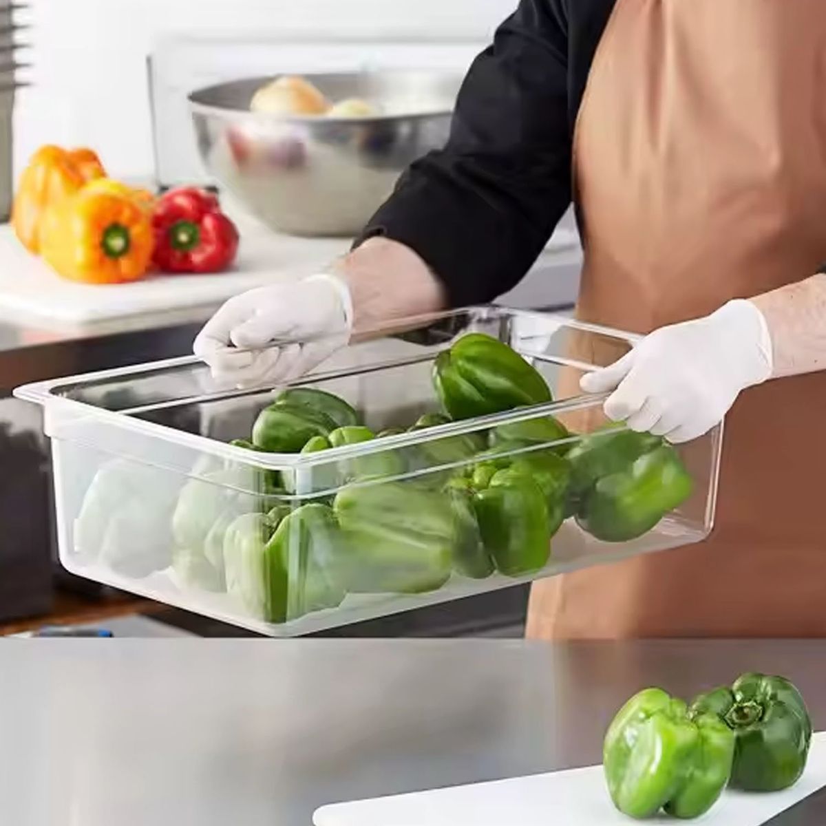 GENERICO - Recipiente GN policarbonato 1/1 x 20 cm