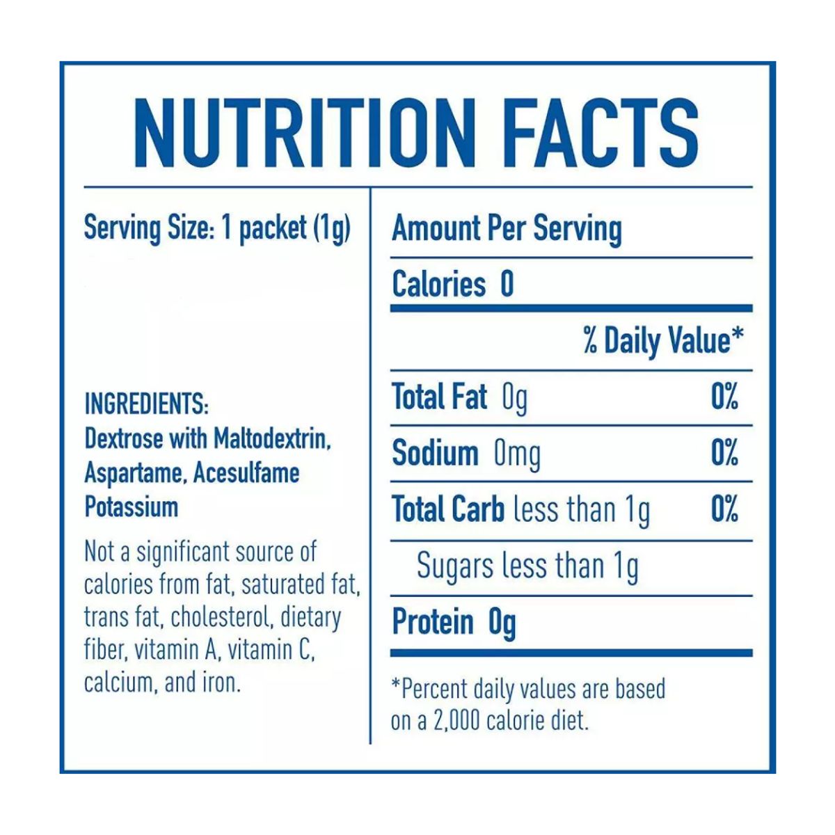 EQUAL - Equal Endulzante Natural Sin Calorias En Polvo 1000 Sobres