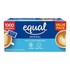 EQUAL - Endulzante Natural Sin Calorias En Polvo 1000 Sobres