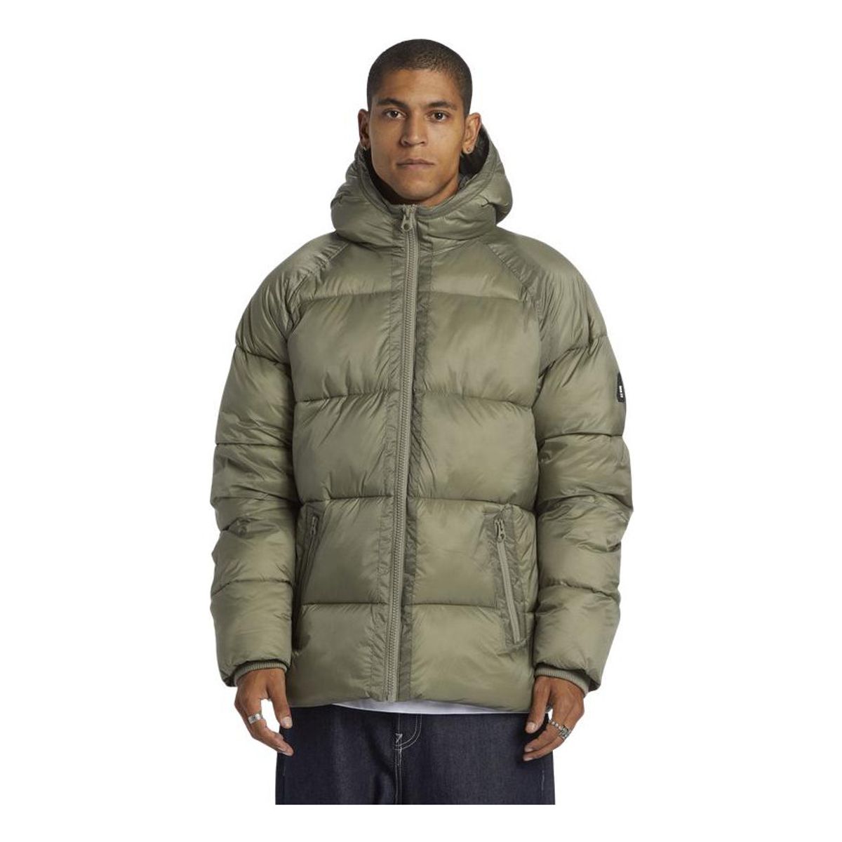 DC SHOES - Chaqueta Hombre Cantera Puffer Verde DC