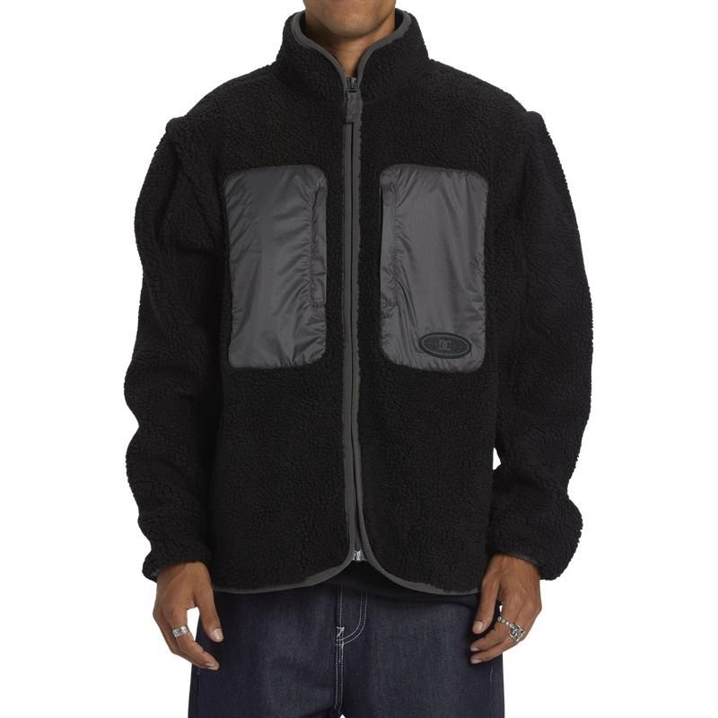 DC SHOES - Chaqueta Traverse Fleece Hombre Negro DC