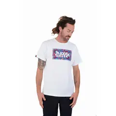 KAYA UNITE - Polera Hombre Logo Blanca