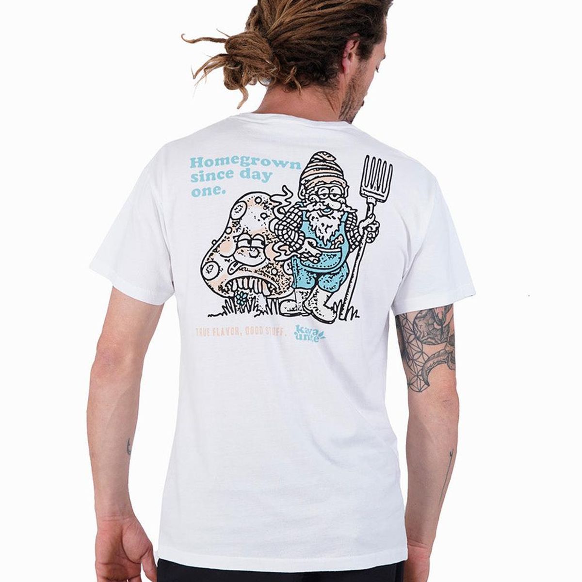 KAYA UNITE - Polera Hombre Stuff Blanca