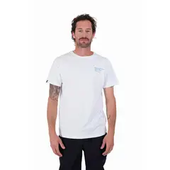KAYA UNITE - Polera Hombre Stuff Blanca