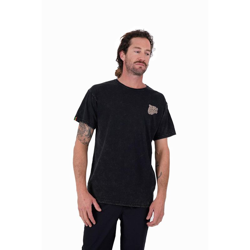 KAYA UNITE - Polera Hombre Root Negra