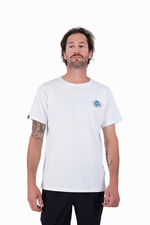 Polera Hombre Fishin Blanca Blanco XS