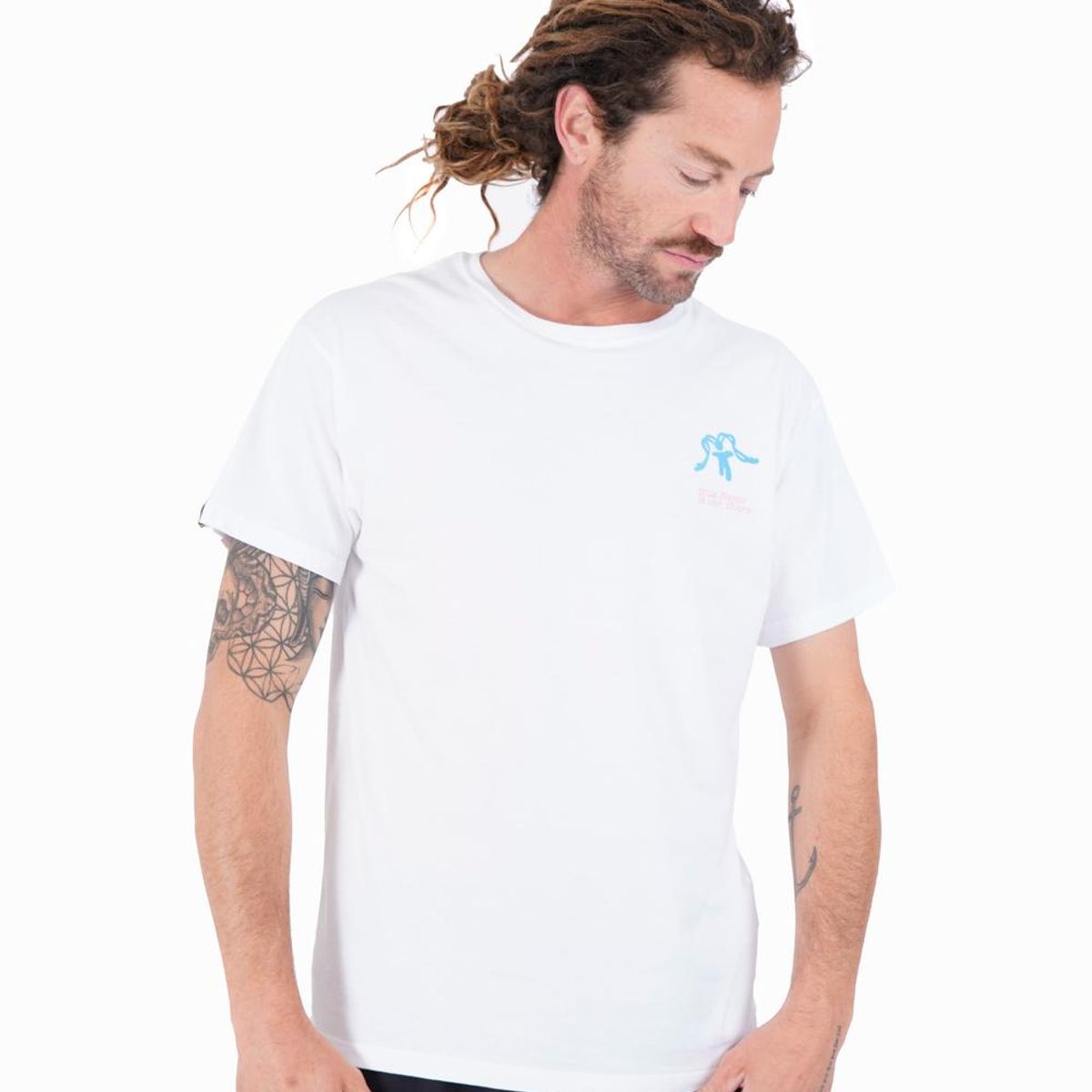KAYA UNITE - Polera Hombre True Blanca