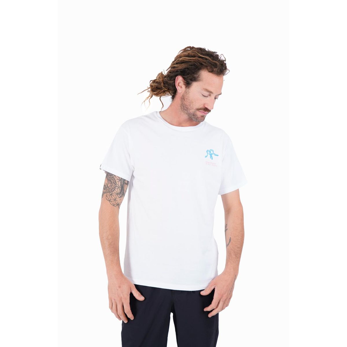KAYA UNITE - Polera Hombre True Blanca