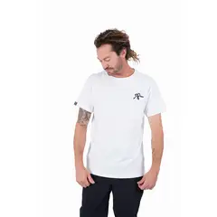 KAYA UNITE - Polera Hombre Aqua Blanca