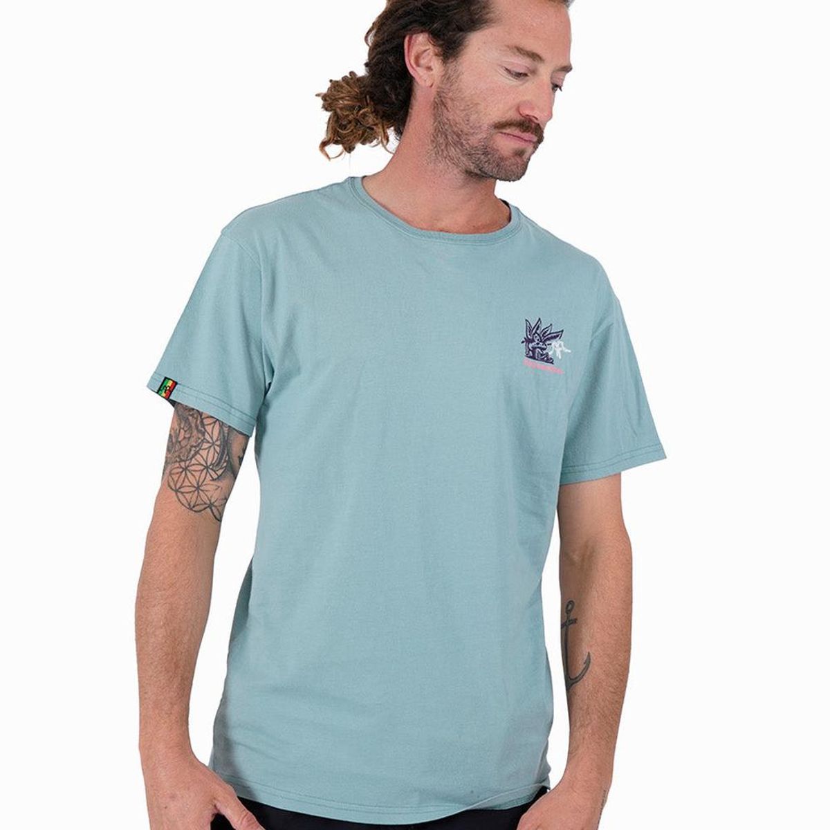 KAYA UNITE - Polera Hombre Fellas Soft Verde