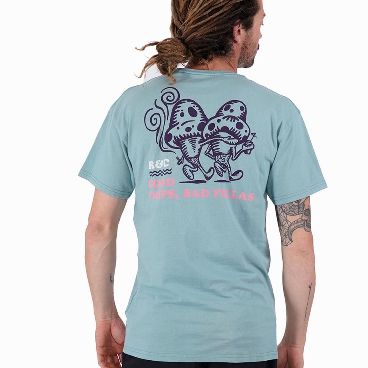 KAYA UNITE - Polera Hombre Fellas Soft Verde