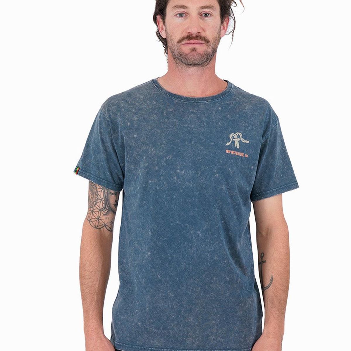 KAYA UNITE - Polera Hombre Later Dk Azul