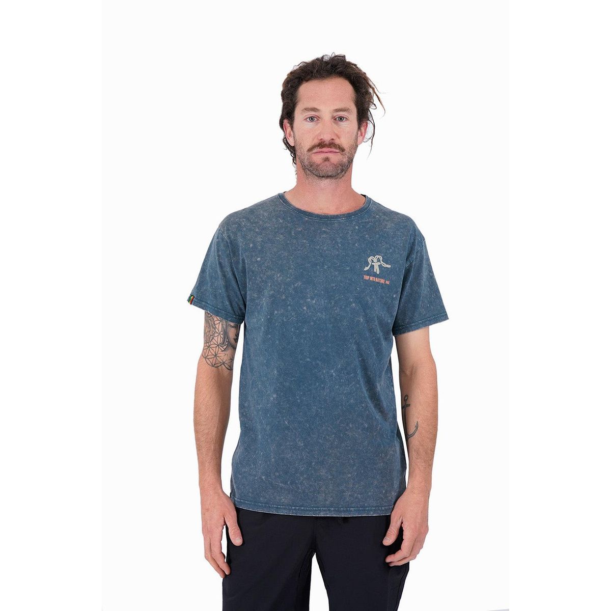 KAYA UNITE - Polera Hombre Later Dk Azul