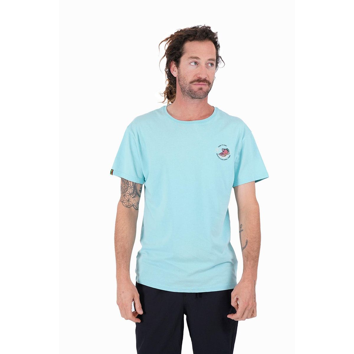 KAYA UNITE - Polera Hombre Berry Calipso