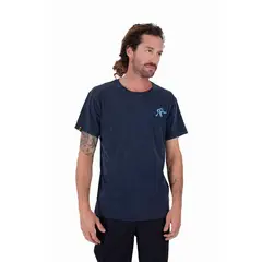 KAYA UNITE - Polera Hombre Aqua Navy