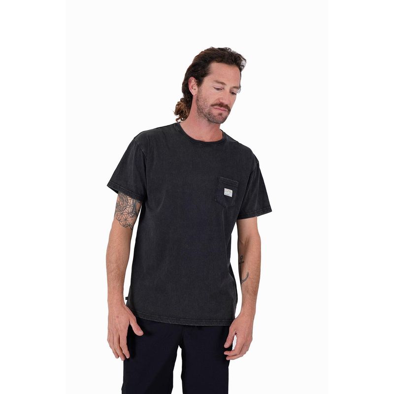 KAYA UNITE - Polera Hombre Daily Woven Negra