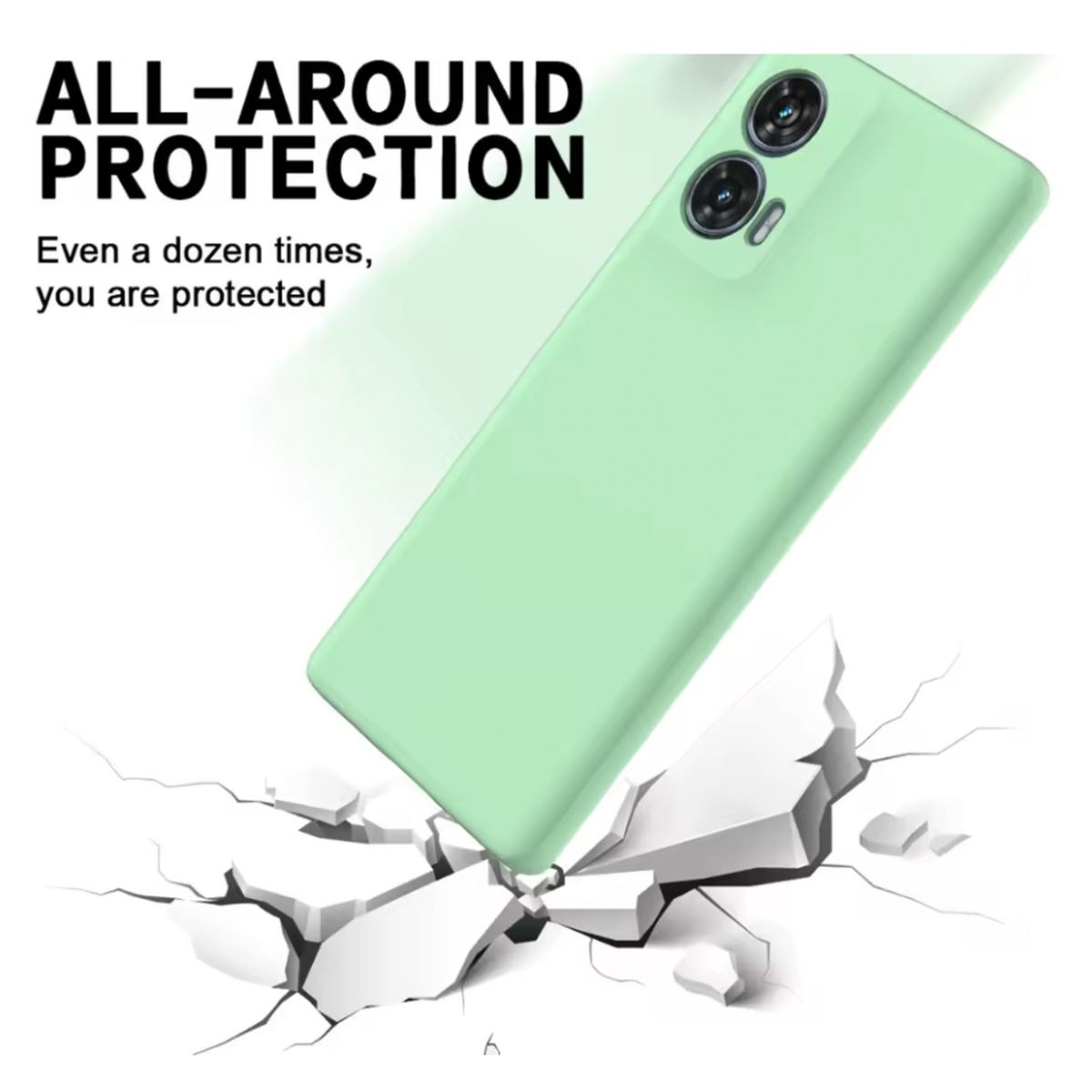 JOIGO - Carcasa Funda Para Motrola Edge 50 Fusion Fucsia.