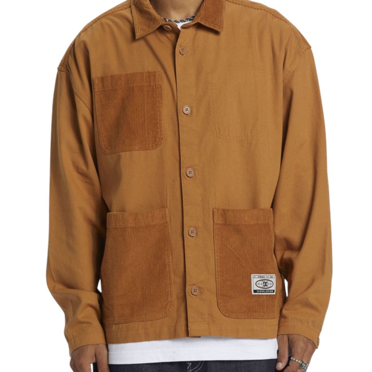 DC SHOES - Camisa Hombre Juncture Marrón DC