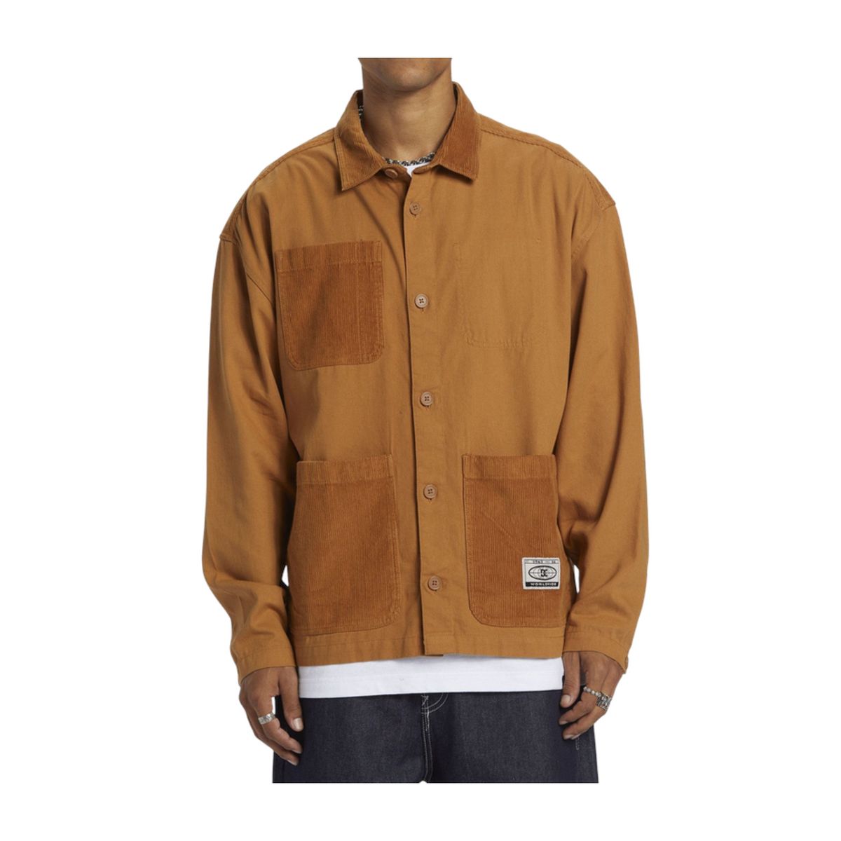 DC SHOES - Camisa Hombre Juncture Marrón DC