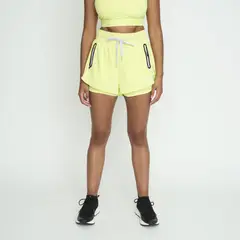 SPYDER - Short Entrenamiento Mujer Trainer Amarillo