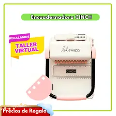 AMERICAN CRAFTS - Encuadernadora Cinch Rosada