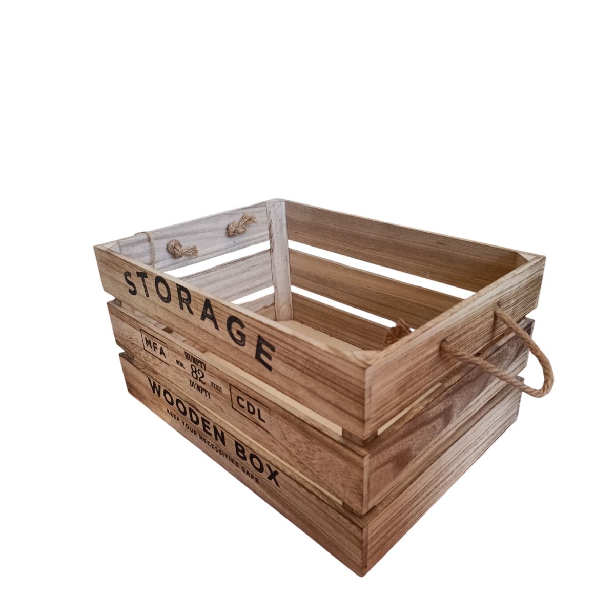 GENERICO - SET CAJAS MADERA X 3 COLOR NATURAL