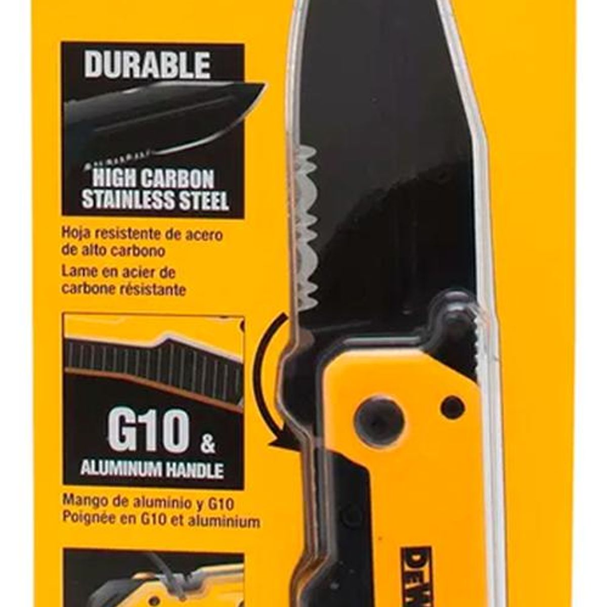 DEWALT - Cuchillo De Bolsillo Plegable Dewalt Dwht10313