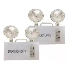 GENERICO - Pack 2 Lampara Luz Led Emergencia Recargable Automatica
