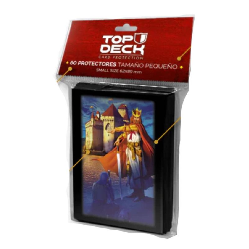 GENERICO - Protectores Topdeck Small Rey Arturo Pendragón MyL (62X89mm)