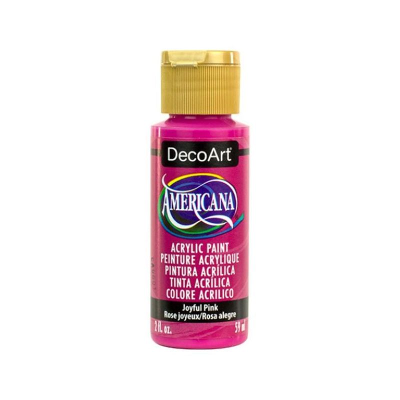 DECOART - Pintura Acrílica DecoArt Joyful Pink DA395 Rosado 59 ml