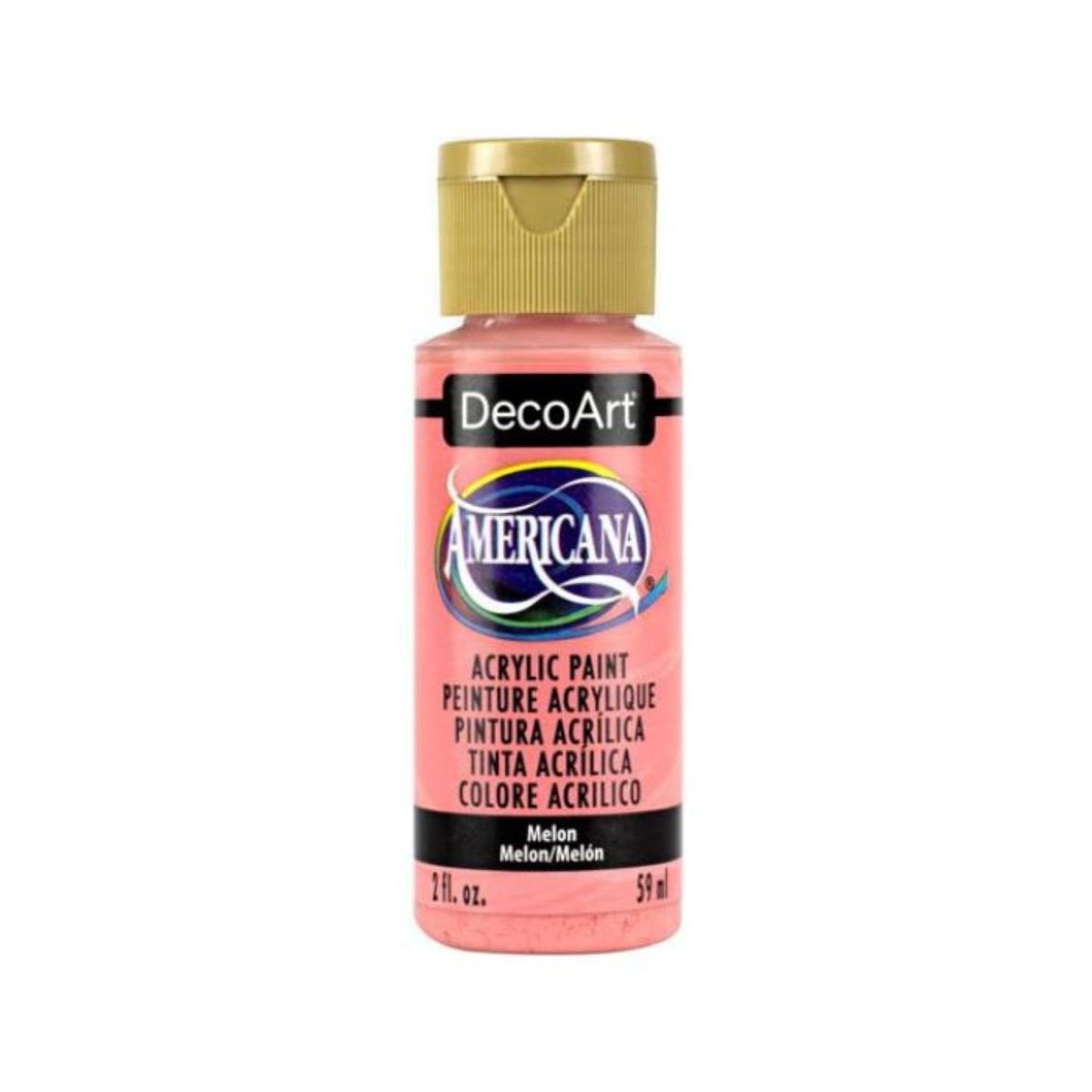 DECOART - Pintura Acrílica DecoArt Melon DA251 Rosado 59 ml