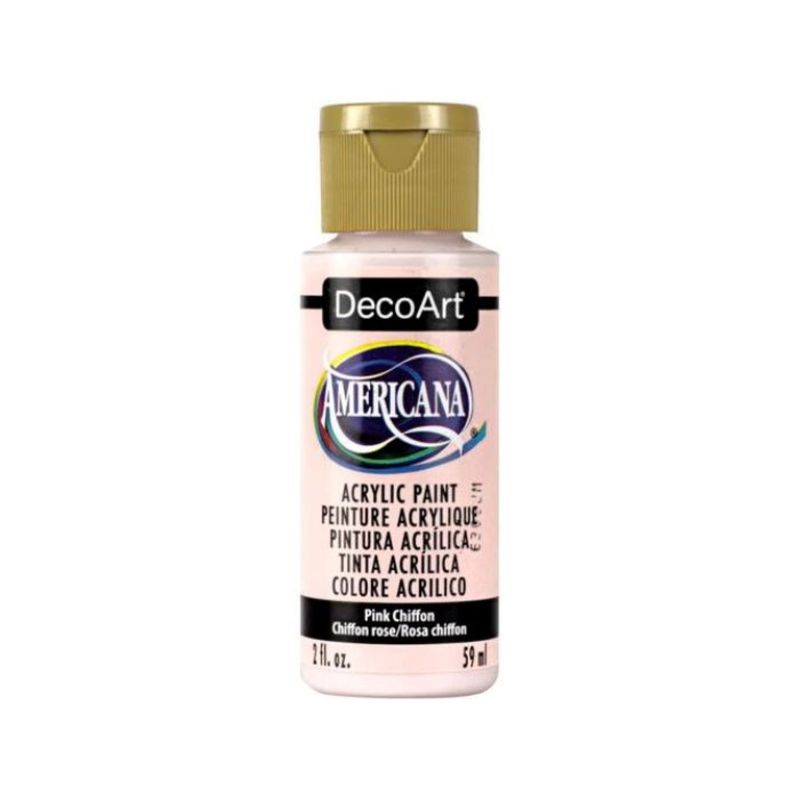 DECOART - Pintura Acrílica DecoArt Pink Chiffon DA192 Rosado 59 ml