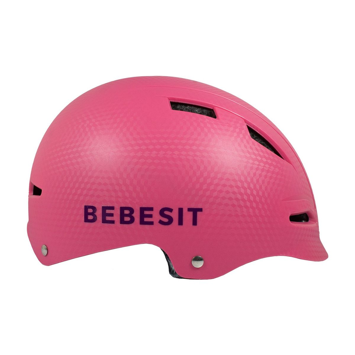 BEBESIT - Casco Bicicleta Regulable Certificación Europea Niño Niña Rosa