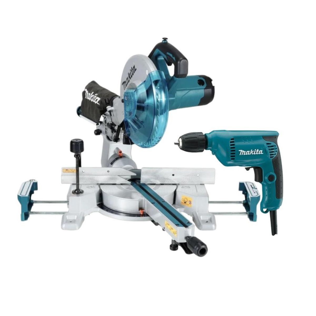 MAKITA - KIT MAKITA LS1110F+6413 INGLETADORA 10 + TALADRO ROTACIÓN