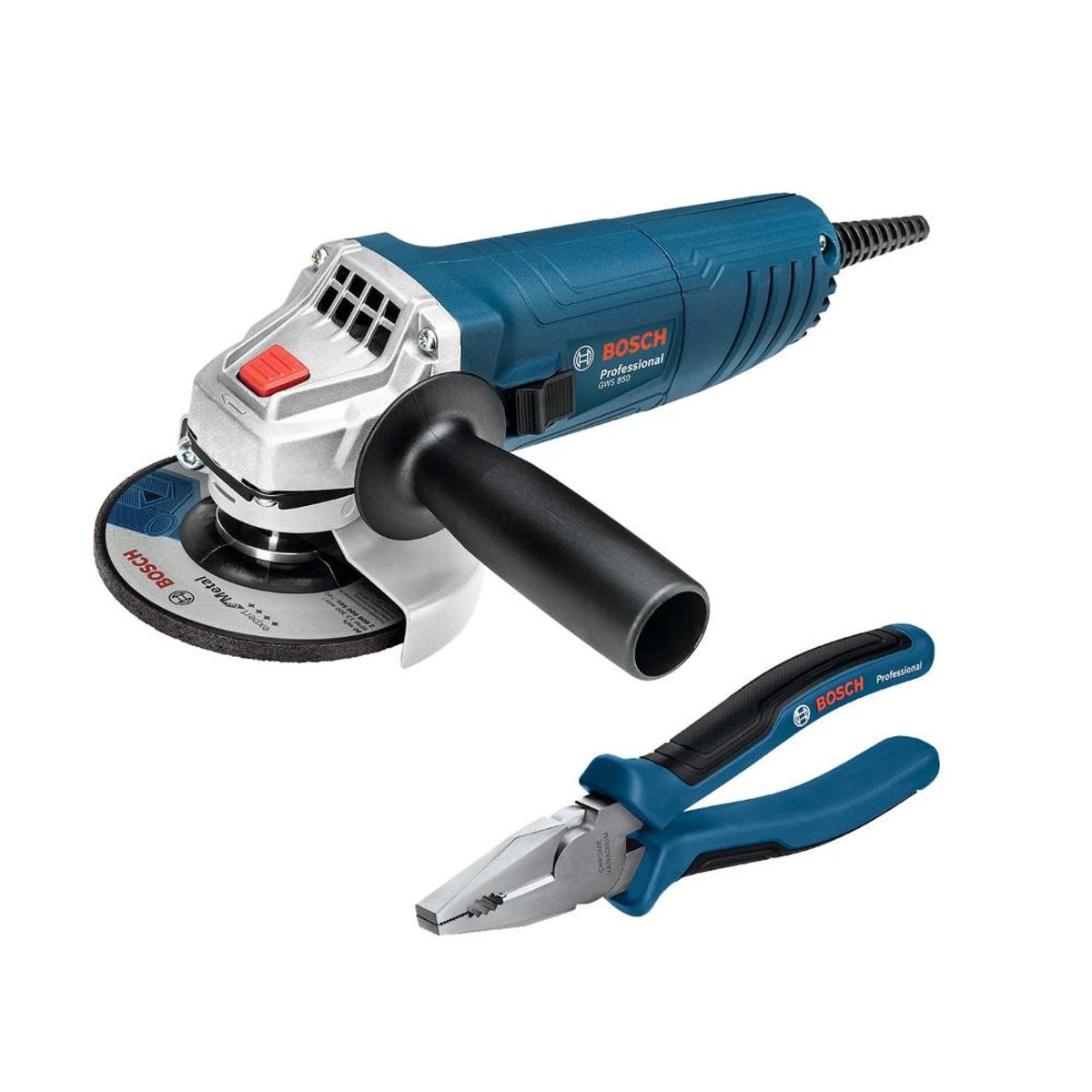 BOSCH - Esmeril Angular Bosch Gws 850 - 850w + Alicate