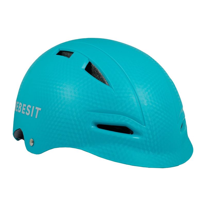 BEBESIT - Casco Bicicleta Regulable Certificación Europea Niño Niña Verde
