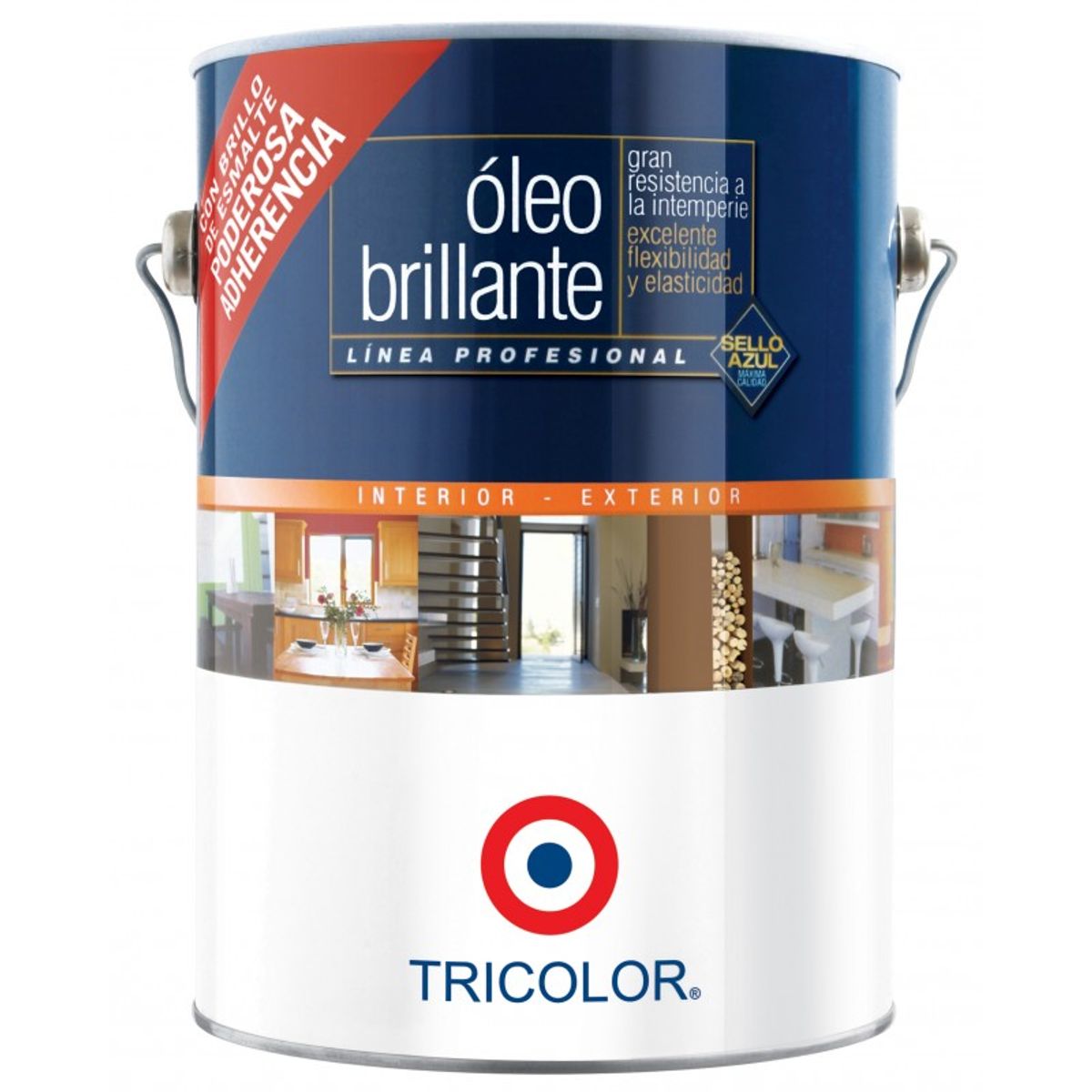 TRICOLOR - OLEO GAL AMARILLO REY TRIC PROF