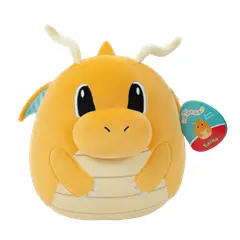 SQUISHMALLOWS - Peluche Pokémon Dragonite 25 Cm