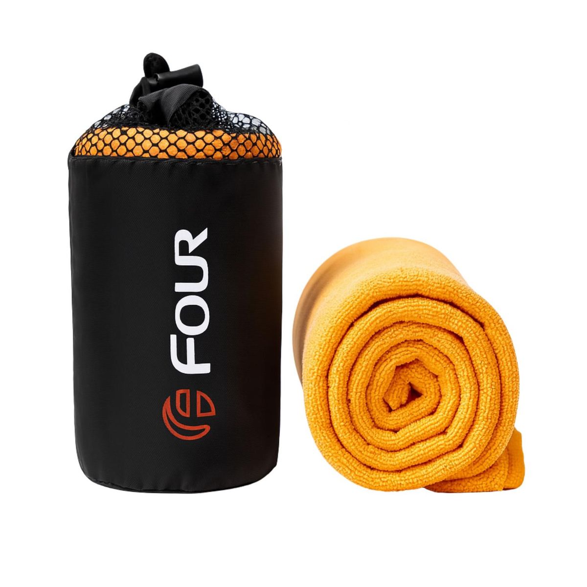 FOUR - Toalla Microfibra Terrying 40x80cm - Secado Rapido - Four