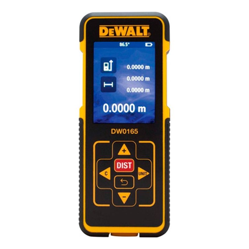 DEWALT - Medidor De Distancia Láser. 50 Metros Dewalt Dw0165n