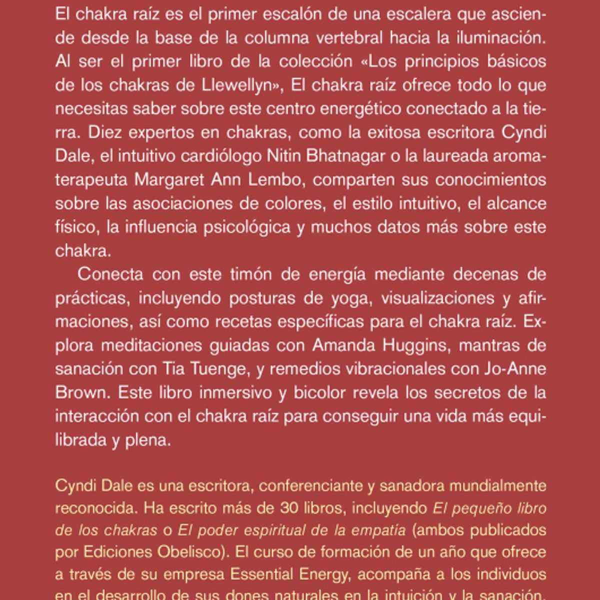 EDICIONES OBELISCO - El chakra raíz de Editorial Obelisco