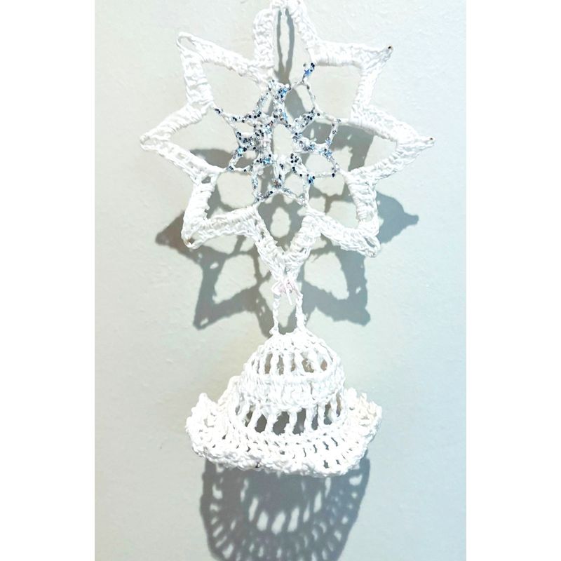 GOIC DISEÑOS - ADORNO DE NAVIDAD PARA COLGAR HECHO A MANO DISEÑO EXCLUSIVO