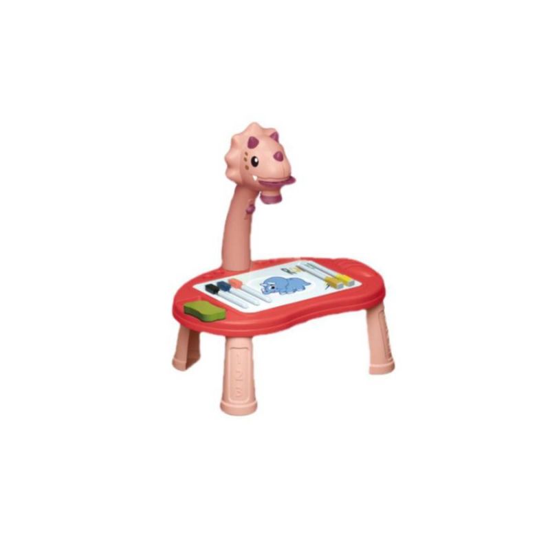 GENERICO - Juguete Mesa De Dibujo Proyector LED Infantil Rosado