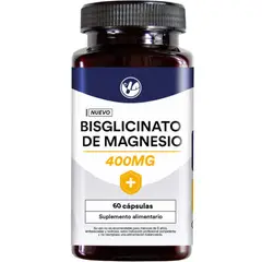 NATURAL FARM - Bisglicinato de Magnesio 400 mg 60 Caps