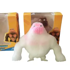 TOYSCENTER - Juguete antiestres gorila que se estira 10 centimetros