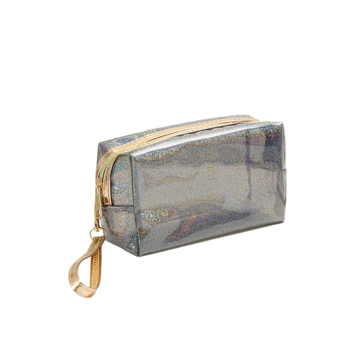 GLORIAHOON - Cosmetiquero Maquillaje Square Pu Transparente Gloriahoon