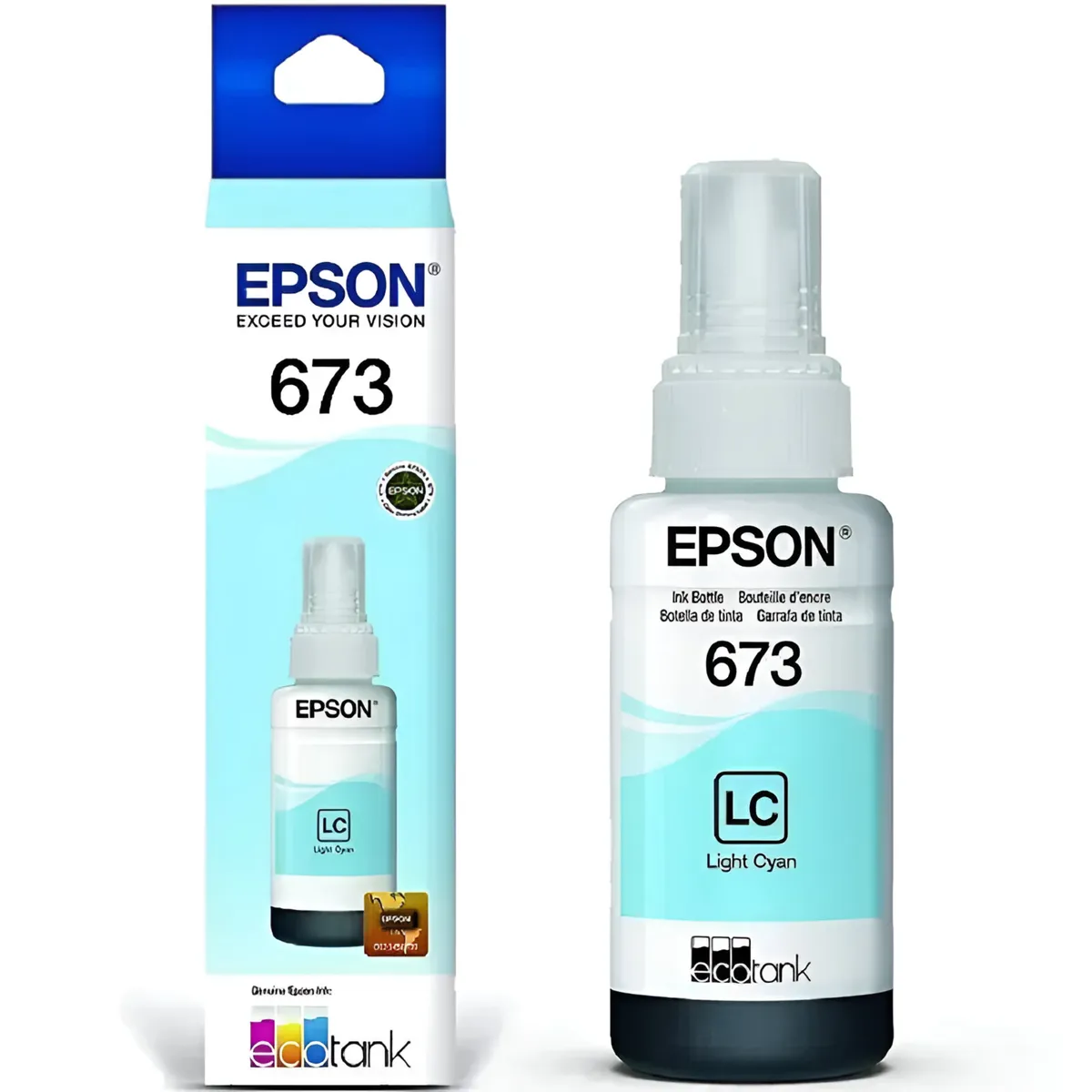 EPSON - Tinta Epson 673 Original Cyan-LI 70ml