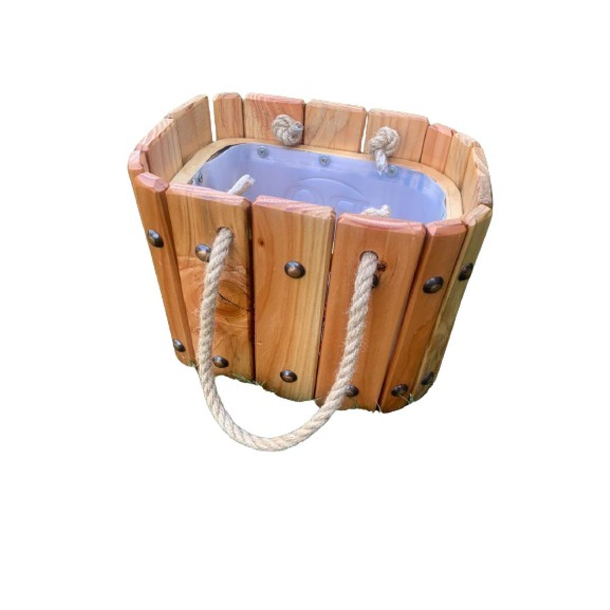 GENERICO - MACETERO MADERA Rústico